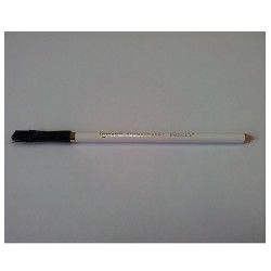 Krajrska ceruzka na ltku s kefkou - biela