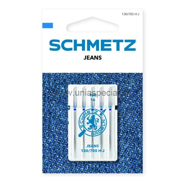 Ihly pre Jeans do domácich strojov 5 ks (5x100)