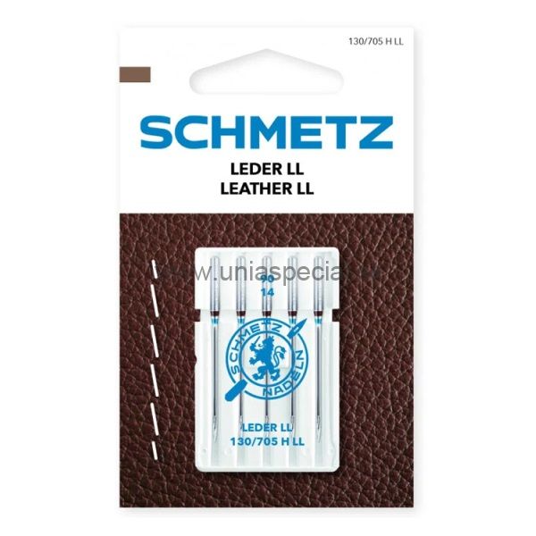 Ihly pre kožu do domácich strojov 5 ks (5x90)