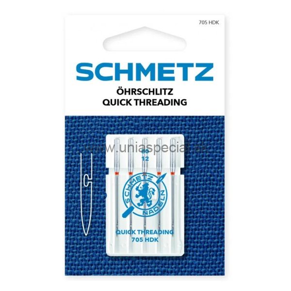 Ihly univerzálne do domácich strojov 5 ks (5x80)