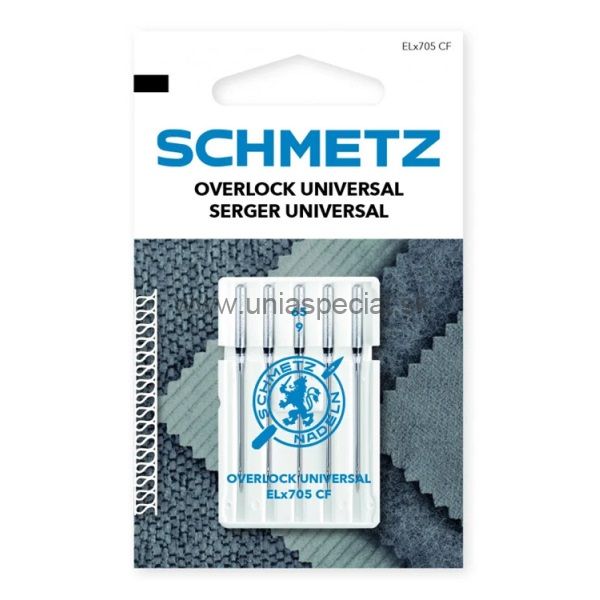 Ihly pre domáce coverlocky 5 ks (5x65) ELx705 CF