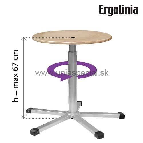 Pracovná stolička Ergolinia 10003
