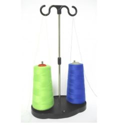 Pr�davn� stojan na nite pre 2 cievky vy�k�ch n�vinov nite