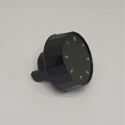 Gombk nastavenia typu stehu - ierny Veritas 44675