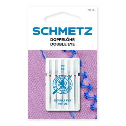 Ihly s dvojit�m o�kom do dom�cich strojov 5 ks (5x80)