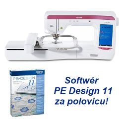 Vyvac stroj Brother Innov-Is V3 LE + software PE Design 11 za polovicu