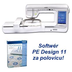 ijac a vyvac stroj Brother V5LE + software PE Design 11 za polovicu