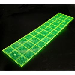 Pravtko pre patchwork - 15x60 cm - fluo
