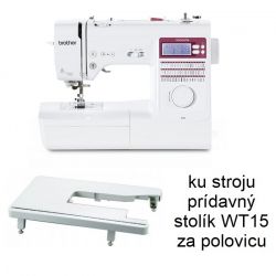 ijac stroj Brother Innov-Is A50 + prdavn stolk WT15 za polovicu